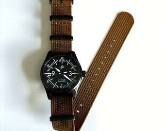 JP Warbird-27 ‘FURY’ Black PVD Automatic Watch (Seiko NH35)