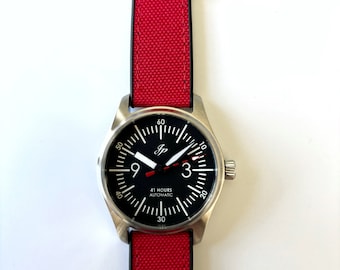 JP Warbird-28 Stainless Steel Automatic Watch (Seiko SII NH35)