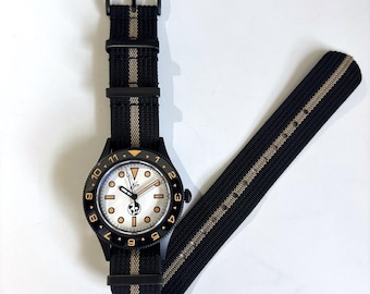 JP Dual Zone Vintage-01 Automatic Watch (Seiko SII NH35)