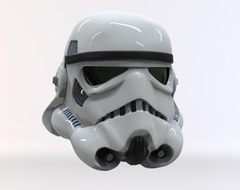 Star Wars A New Hope Stunt Stormtrooper/TK Helmet 3D Print Files