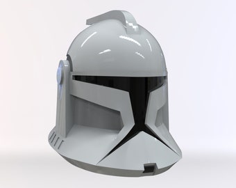 Star Wars Clone Wars Phase 1 Clone Trooper Helmet 3D Print Files