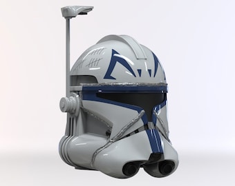 Archivos de impresión 3D del casco del Capitán Rex de Star Wars