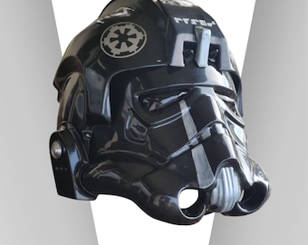 Star Wars Tie Fighter Pilot Inspired Replica Helmet. (O.T.) - Etsy