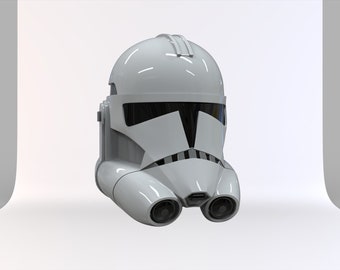 Star Wars Clone Wars Phase 2 Clone Trooper Helmet 3D Print Files