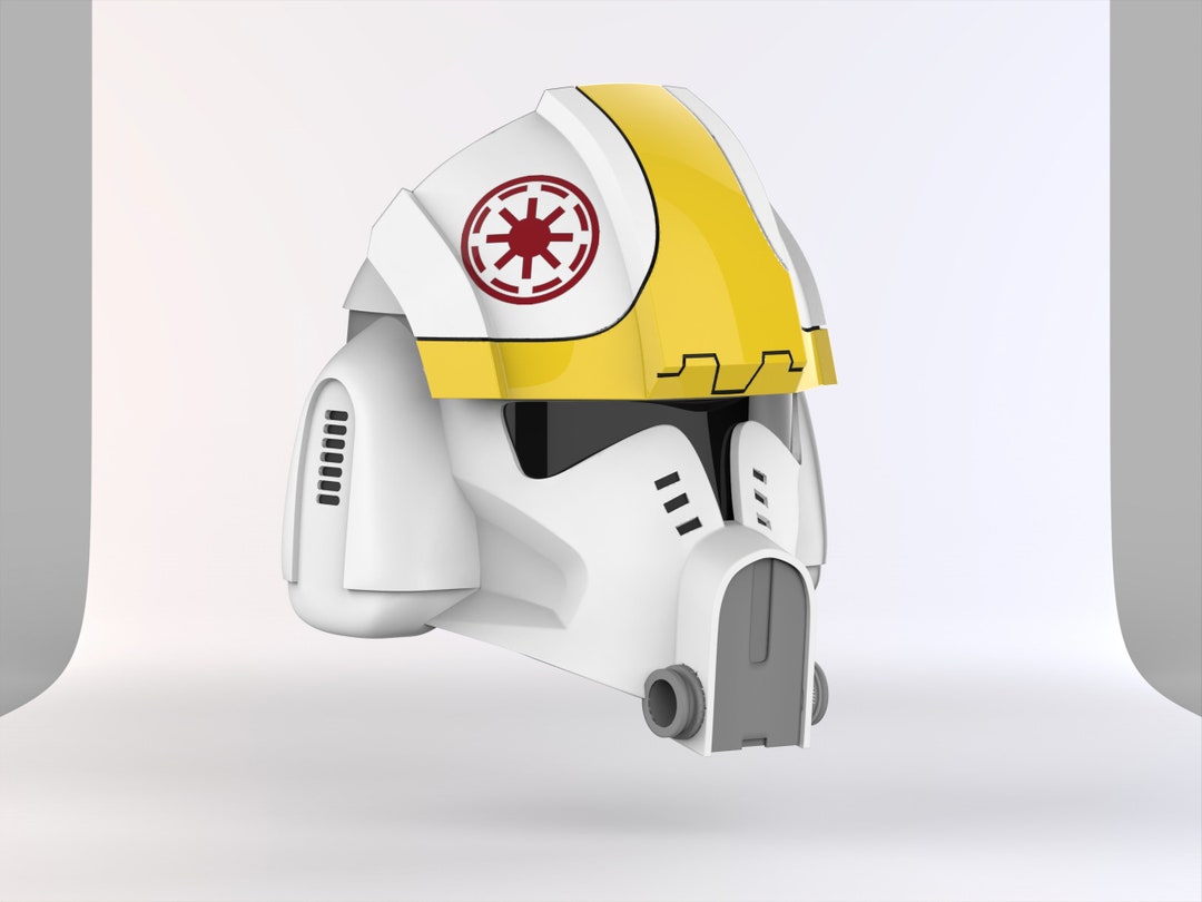 Star Wars Hot Toys Phase 2 Clone Pilot Helmet 3D Print Files - Etsy