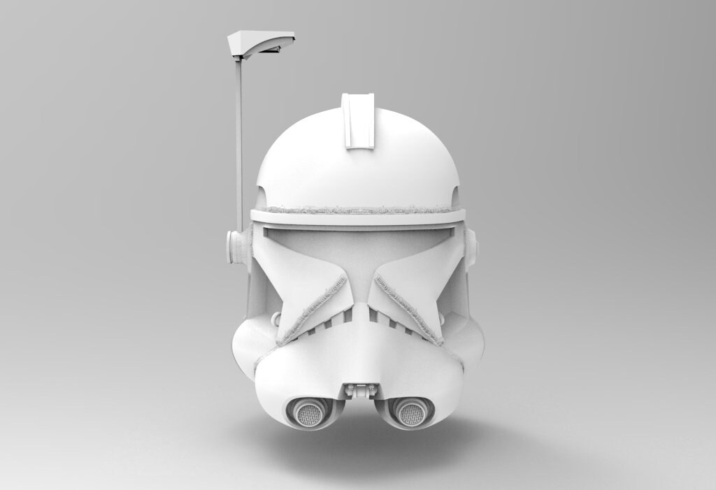 スターウォーズ キャプテン・レックス ヘルメット 3Dプリントファイル