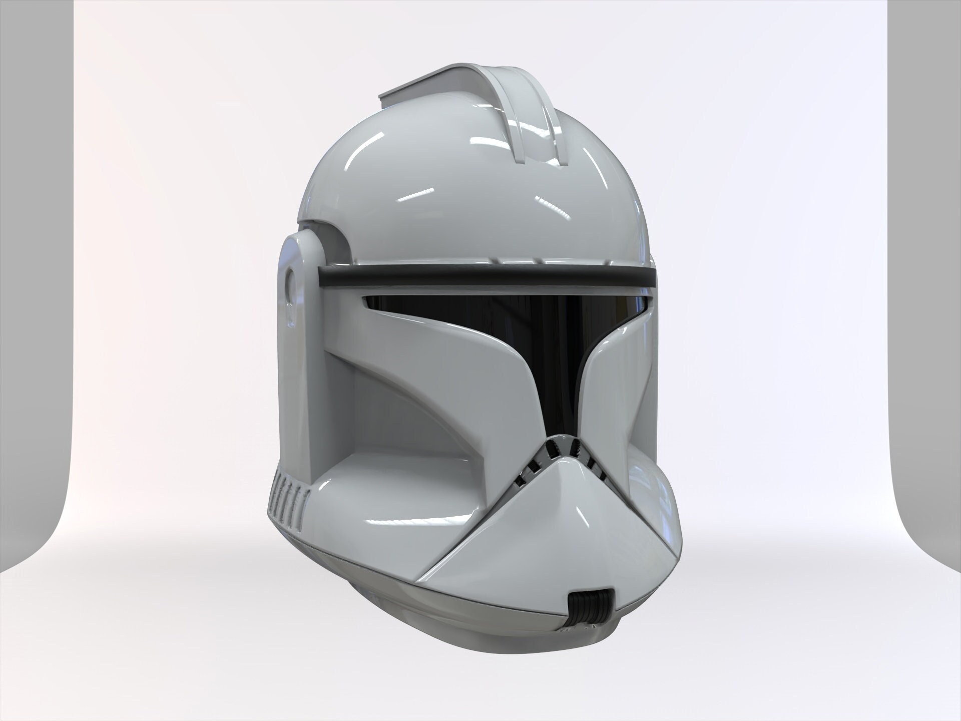3d Model Phase Arc Trooper Helmet Phase Animated Clone Trooper