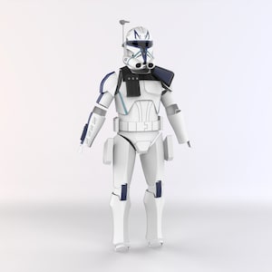 Star Wars Clone Wars Phase 2 Captain Rex 3D Files
