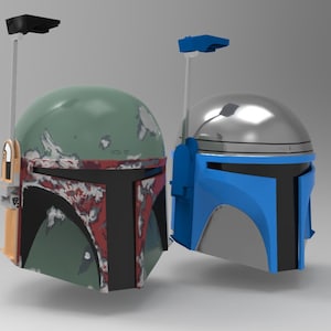 Star Wars Mandalorian Helmet Bundle Boba/Jango Fett 3D Print Files