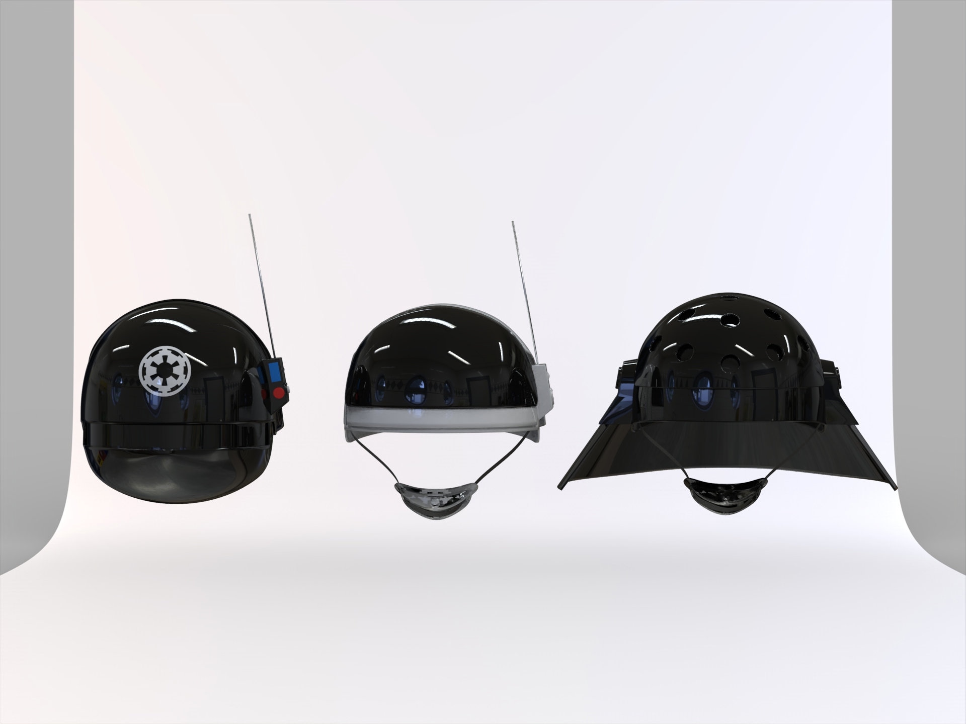 Star Wars A New Hope Rebel Fleet Trooper,Artillero y Navy Trooper Casco  Archivos de impresión 3D - Etsy México, image size:1920x1440