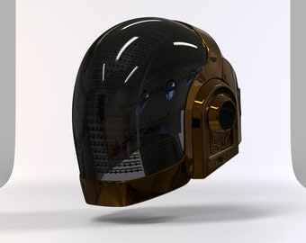 Daft Punk Human After All Guy Manuel Helmet 3D Files