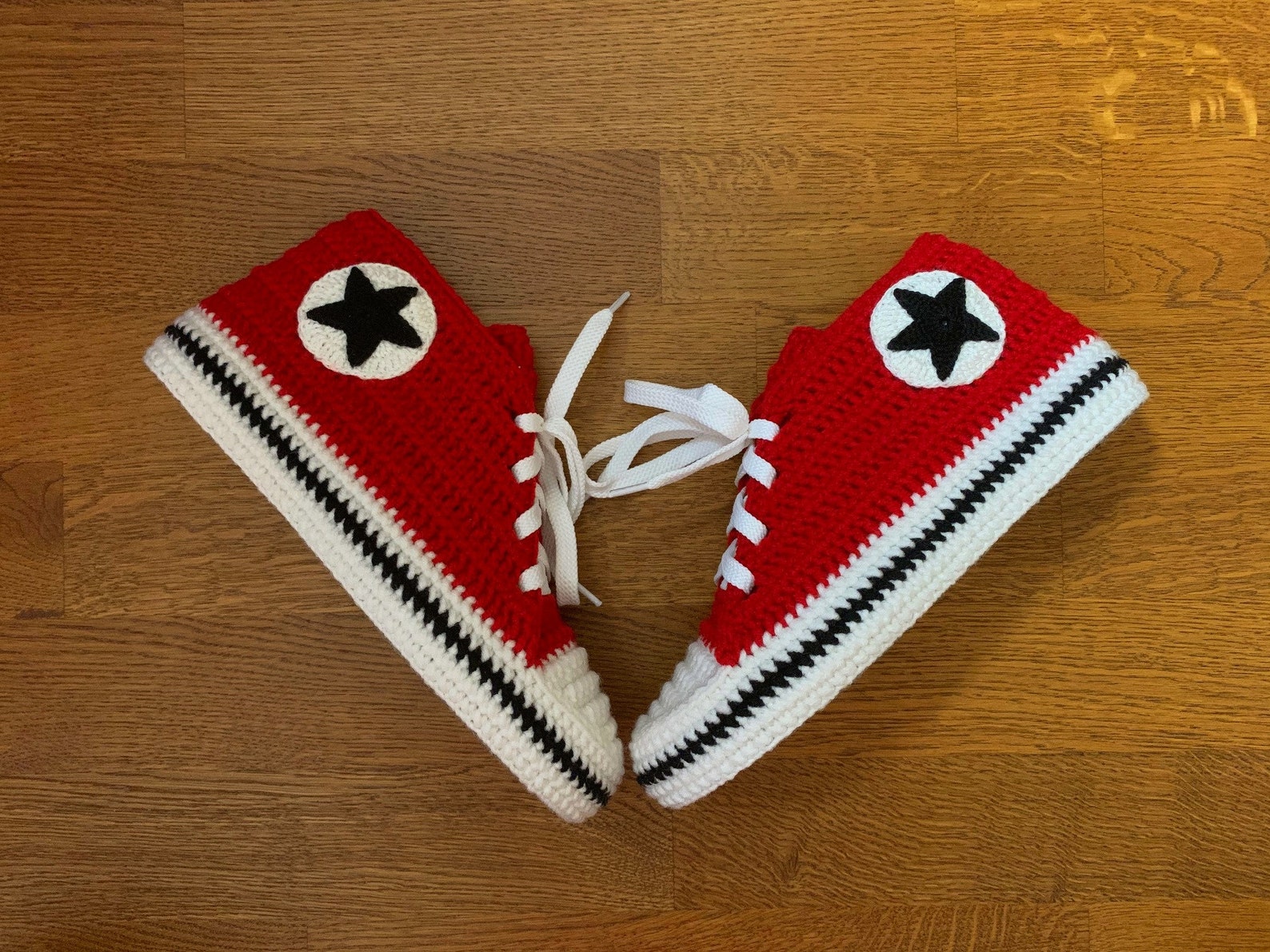 knitted house slippers