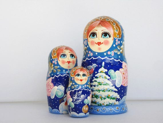 handmade russian dolls