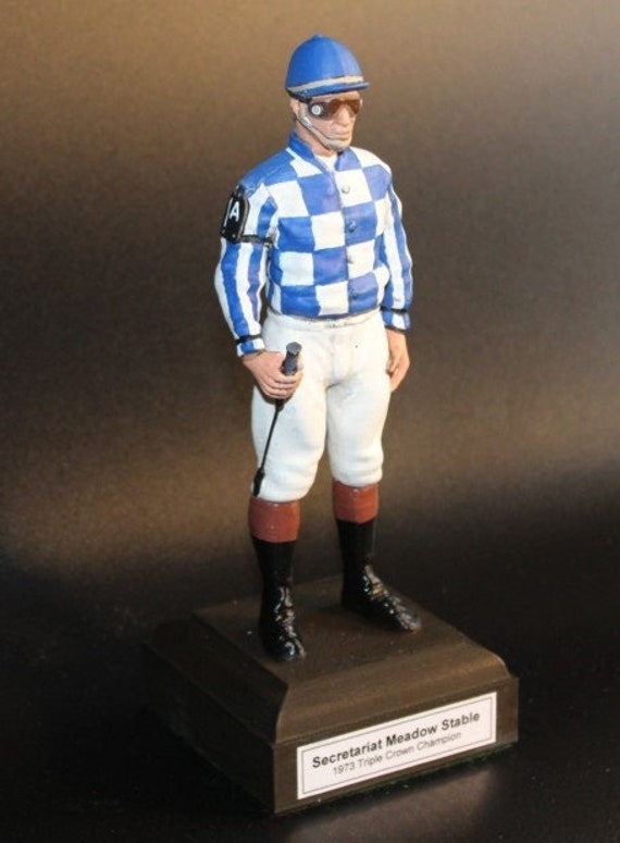 Custom Made Horse Racing Jockey Figure. Any Silks Any Race Etsy