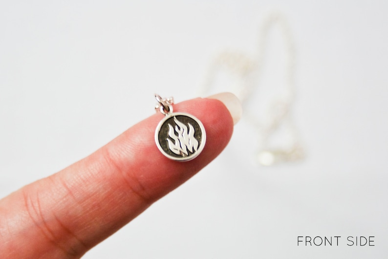 Motivational Jewelry Daughter Gift Girl Boss Gift Find Your Fire Necklace Element Necklace Be Fearless Jewelry Graduation Gift