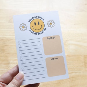 Funny Sarcastic Notepads - 4-Pack Memo Note Pads for Work and Office, –  Paper Junkie