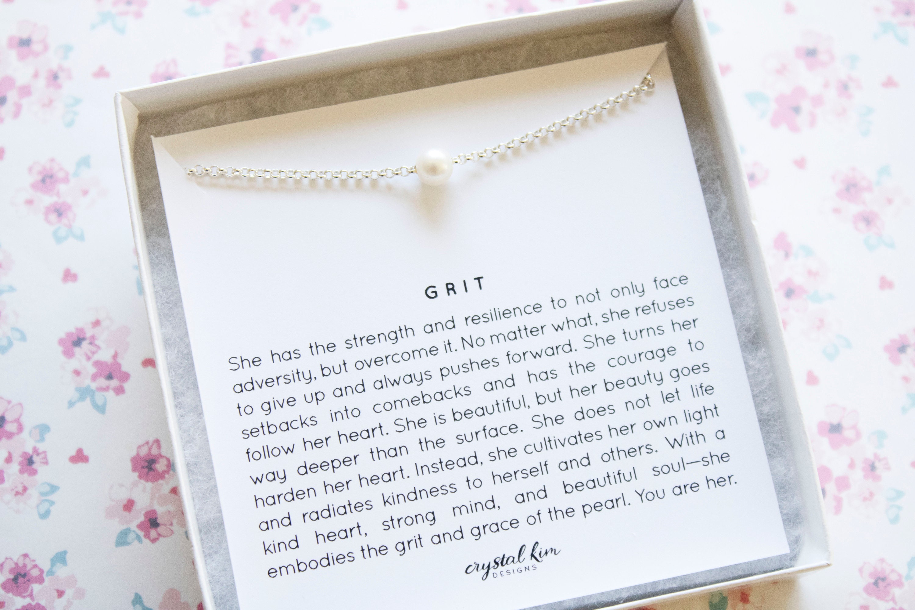 Pearl Grit Necklace Pearl Grit Necklace