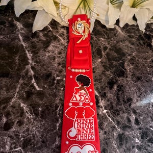 Unique Delta Sigma Theta Junk Ties.