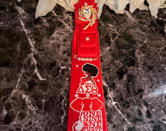 Unique Delta Sigma Theta Junk Ties.
