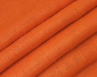 orange burlap