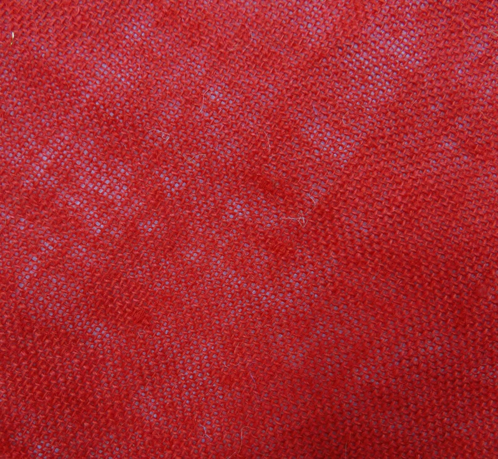 Red Jute Fabric Red Burlap Natural Fabric Sewing Crafts Etsy