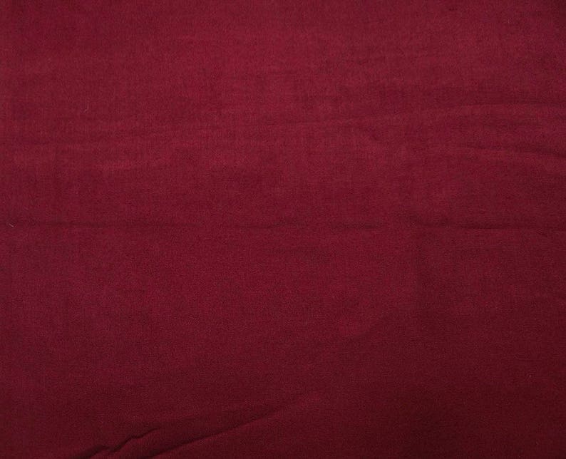 Indian Shantung Fabric Maroon Fabric Home Decor Apparel Etsy