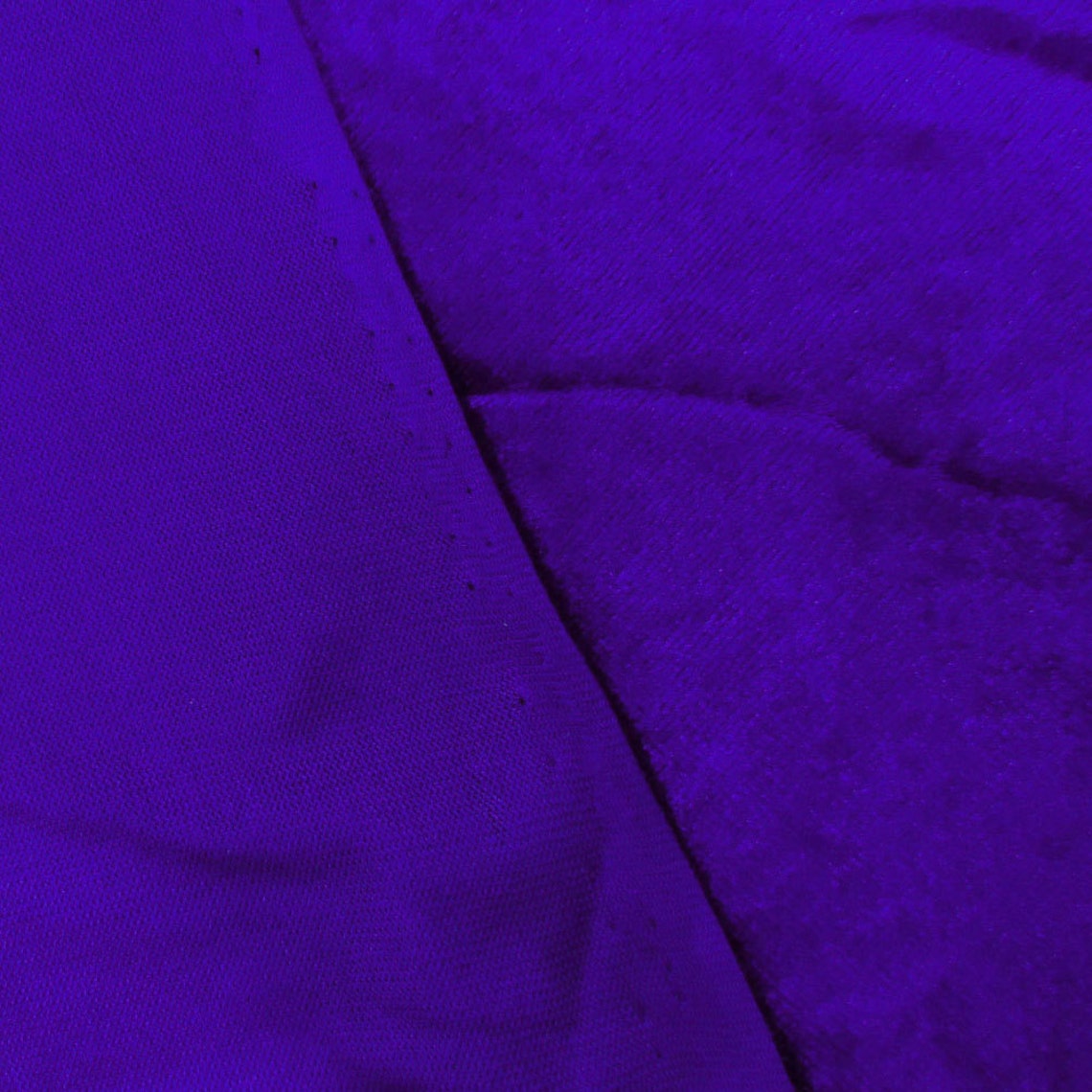 Velvet Fabric Solid 62 Width Sewing Blue Curtain Cushion | Etsy