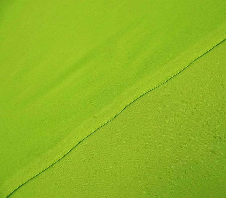 42 Inch Cotton Fabric By The Yard PZBC9J Sewing Crafts Accessories Fluorescent Green Fabric Dress Fabric Indian Decor
