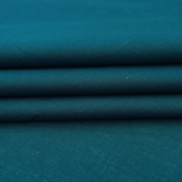 Teal Blue Fabric Etsy