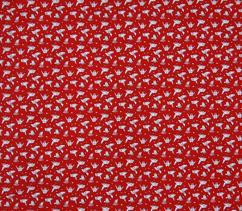 Sewing Accessories Red Fabric Bird Print 60 Inch Cotton Fabric By The Yard ZBC9004A Quilt Fabric Indian Decor Fabric