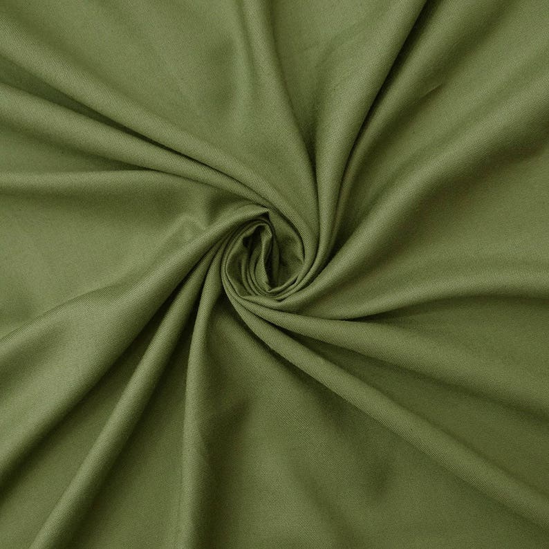 Olive Green Fabric Home Decor Ethnic Fabric Quilt Material - Etsy
