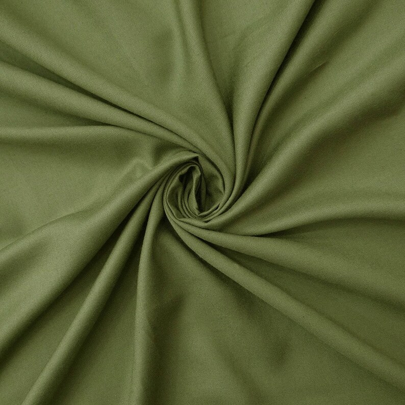 Olive Green Fabric Home Decor Ethnic Fabric Quilt Material Etsy