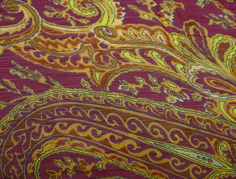 Pink Chiffon Fabric 47 Inch Fabric By The Yard ZBCH133A Chiffon Saree Home Decoration Apparel Fabric Floral Print
