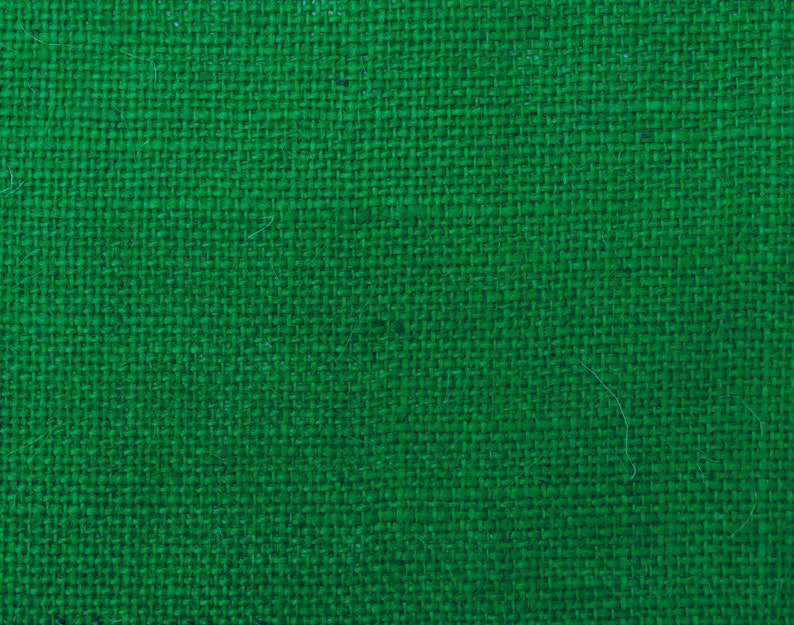 Green Jute Fabric Green Burlap Natural Fabric Home Decor Etsy
