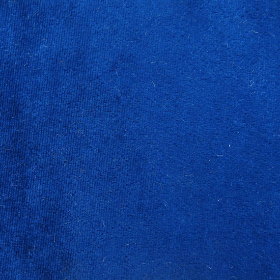 Royal Blue Velvet Fabric Decorative Fabric Dress Material | Etsy