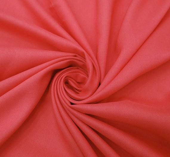 Solid Rayon Fabric Dressmaking 42 Inch Wide Sewing Supply Fabrics By The Yard