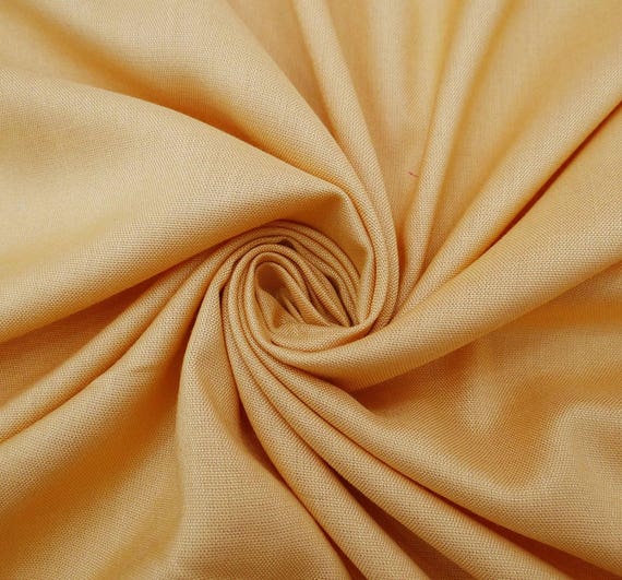 Peach Color Fabric Crafting Material Dressmaking Fabric Etsy
