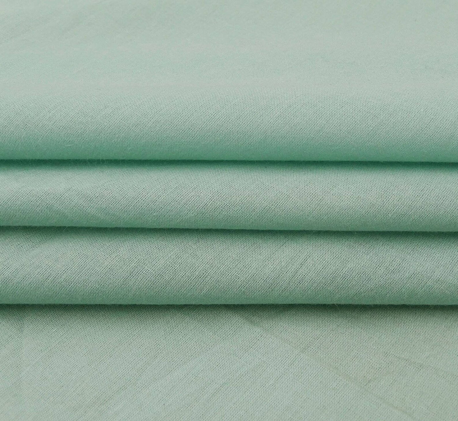 Sea Green Fabric Quilt Material Handmade Cotton Fabric Etsy