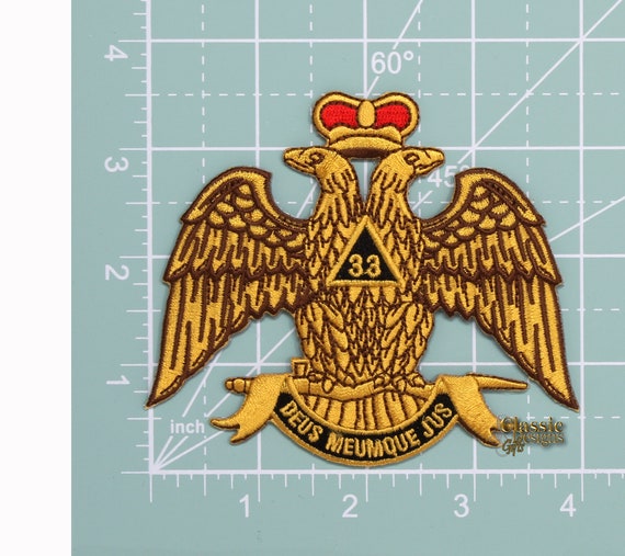 Sovereign Grand Inspector General Car Emblem Freemason 3" Cut-out Auto Emblem Ma - Foto 12