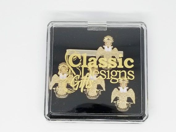 Set Di Fermacravatta A Ancora Color Oro | Disponibile! | Trendhim