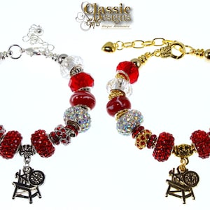 HOJ Spinning Wheel Charm Armband: York Rite Damen Schmuck