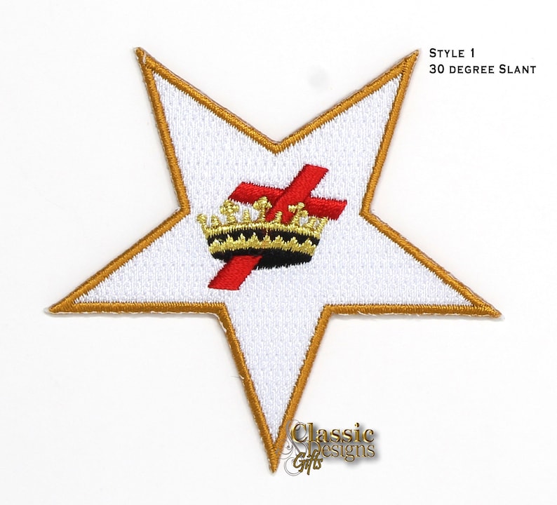 Modern Free Lady Knights Templar Iron-On/Sew-On Patch Supreme | Etsy