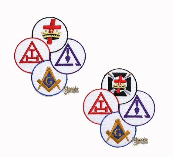 York Rite Decal York Rite Masonic Symbols Knights Of Templar Watch Cross And Crown