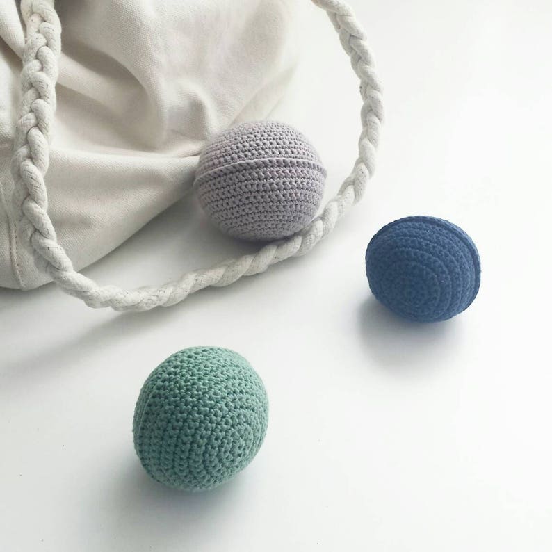 Crochet ball crochet balls set baby ball baby toy Etsy