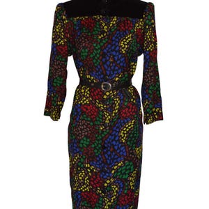 1980s Yves Saint Laurent dress