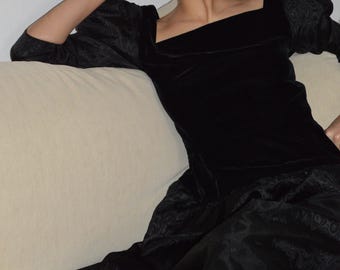 1980s Guy Laroche evening dress