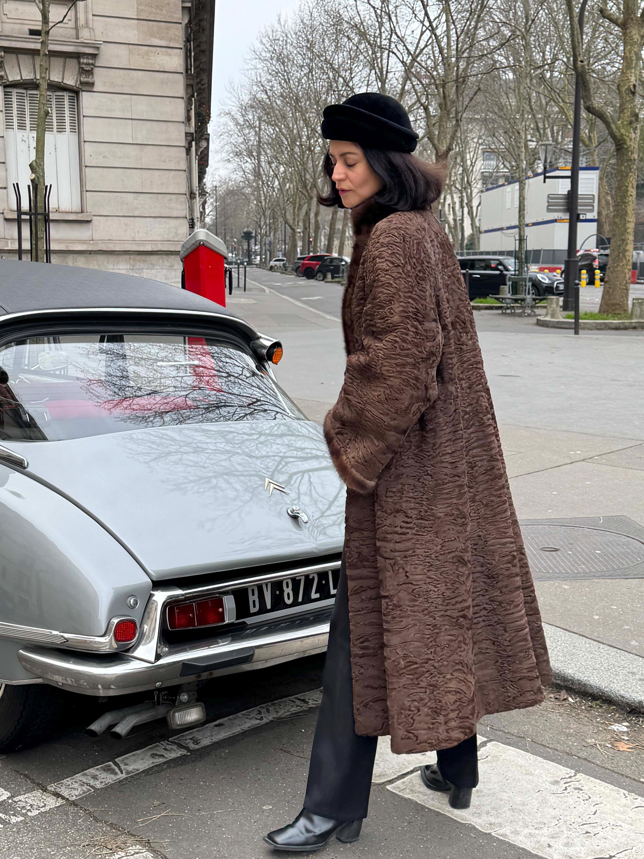 美品⭐️Christian Dior Vintage ウールコート ボア AI43 Christian Dior - クリスチャンディオール コート リバーシブル