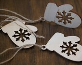 Wooden Christmas Decoration Ecological Ornament from Plywood Organic Eco-friendly Holiday Home Decor X-mas DIY Craft Xmas Gift Wood