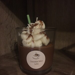 Cinnamon Dolce Latte Soy Candle