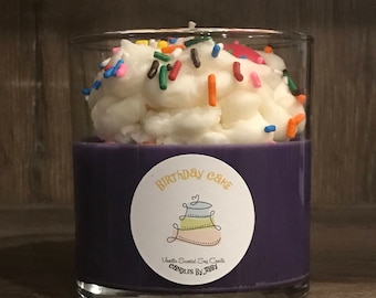 Birthday Cake Scented Soy Candle